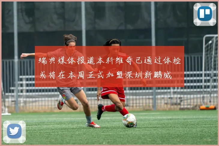 瑞典媒体报道本科维奇已通过体检或将在本周正式加盟深圳新鹏城
